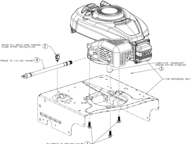 Engine Accessories Diagram and Parts List for CC600 (12ACW62R709)(2017) Cub Cadet Lawn Mower